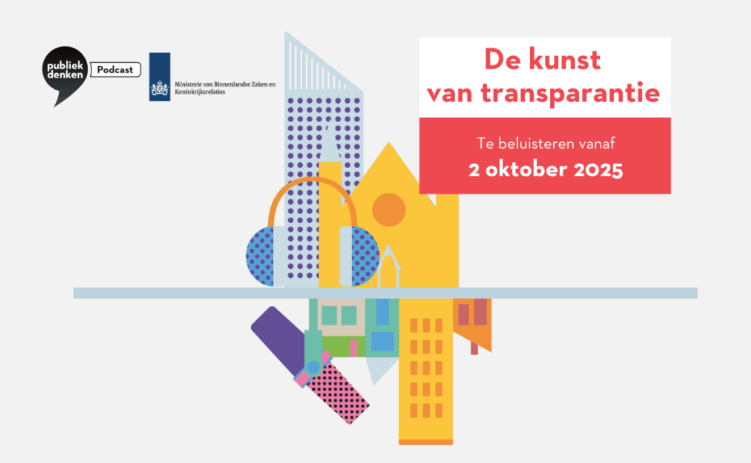 image for Publiek Denken lanceert podcast over transparantie: hoe open we zijn we? image